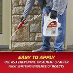 Ortho Home Defense Insect Killer for Indoor & Perimeter2 and Refill Bundle: Long Lasting Bug Barrier, Kills Ants, Roaches, Spiders, 1 gal.
