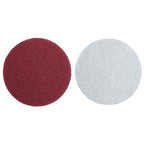10 Pcs Scrubber Scouring Pads,5 Inch Conditioning Discs Polishing Pads,Suitable for Cleaning, Polishing, and Rust Removal(400 Grits)