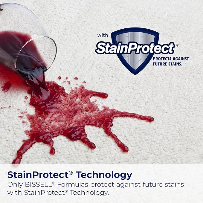 BISSELL PET PRO OXY Spot & Stain Formula for Portable Carpet Cleaners, 32 oz., 2034