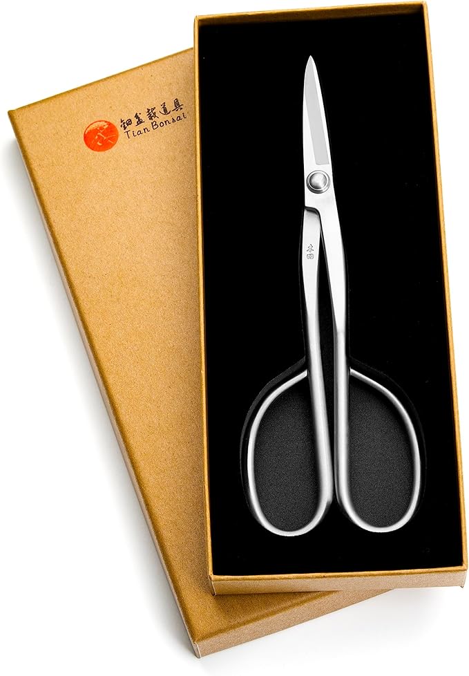 Bonsai Scissors Professional Grade Bonsai Shears Alloy Steel Bonsai Tools Equip With Tool Bag (MT-LBS-210)