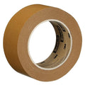 3M Scotch Performance Paper Box Sealing Tape 570, 1.9" x 55 yd (48 mm x 50 m), 1 Roll, Brown, Recycle-Compatible, Great for Packaging, Shipping, and Moving