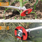 Upgraded Weeding Disc, Universal Weeding Disk, One Blade Replacement Heads, Weed Eater Blades, Weed Wacker Blade, Multifunctional Weeder Plate for Trimmer (4PC)