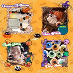 Halloween Fragrance Oils Set, Essential Oil for Diffuser, Diffuser Oil, Use for Soap Candle Making,Caramel Apples, Pumpkin Pie, Candy Corn, Halloween Cookies, Popcorn Balls, Snickers Bars