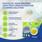 True Fresh Garbage Disposal Cleaner Powder Packets, Large 15g Drop-In Sink Packets, Deep Foaming Sink & Drain Cleaner for Grease & Residue, Disposal Cleaner and Deodorizer, Fresh Citrus Scent, 24 Pack