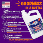 Originally Yellow Plant Based Fabric Softener | Ultra-Concentrated Laundry Softener Infused with Organic Lavender | High-Efficiency Plant Liquid Fabric Softener Helps Remove Static & Wrinkles | 34 Oz