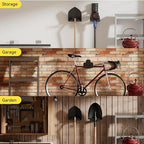 Garage Organizer Trimmer Rack, Garden Power Tool Hanger Weed Whackers Holder Wall Mounted for Grass Trimmer, Hedge Trimmer, Garage Trimmer, Garden Tools,2 Pack