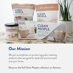 The Clean People Fabric Softener Sheets - Dryer Sheets - Softens & Removes Static Cling - Vegan Laundry Softener, Essential Oils - Spring 240 Pack