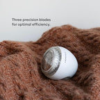 Steamery Fabric Shaver Pilo 1, Lint Remover for Pills and Bobbles, 5W, Portable, Rechargeable, Ergonomic, Scandinavian Design, Grey
