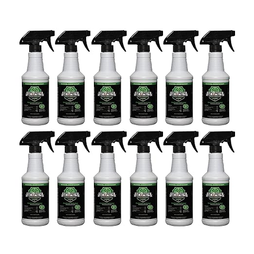 SNiPER Hospital Disinfectant, Odor Eliminator & All-Purpose Cleaner, 16 Ounce Spray, 12-Pack