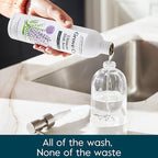 Grove Co. Ultimate Dish Soap Refills (3 x 16 Fl Oz) Removes 48-hr Stuck-on Food and Grease, Plastic Free Cleaning Products, 100% Natural Lavender Blossom & Thyme Fragrance