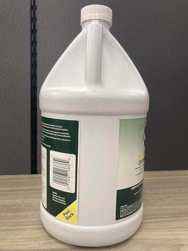 Myco Mold Control Concentrate – EPA-Registered Hospital Grade Disinfectant & Cleaner, Quat Formula for Mold Remediation & Bacteria Control, Commercial & Residential Use, 1 Gallon