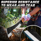 Freelander Japanese Style High Carbon Steel Machete with Red Sandalwood Ergonomic Full Tang Handle and Wood-Leather Sheath, for Camping, Hiking, Yard Work, and Survival,Christmas Gifts for Men Women