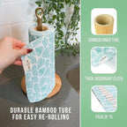 Reusable Paper Towels - Pack of Paperless & Washable Towels, 100% Cotton, Highly Absorbent, and Built to Last, Kitchen Dish Cloth Alternative (Pastels, 15 Pieces)