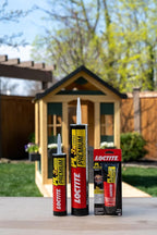 Loctite PL Premium Polyurethane Construction Adhesive, 10 fl oz Cartridge, 1 Pack - Versatile Construction Glue for Wood, Concrete, Stone, Metal & More
