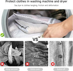 GOGOODA Mesh Laundry Bag for Delicates Set of 2 Lingerie Bags for Washing Machine Great for Laundry, Hosiery, Blouse, Underwear, Pantyhose, Socks(Set of 2)