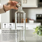 Public Goods Glass Cleaner Refill & Glass Spray Bottle | Refill Concentrate for Windows & Mirrors | Cruelty Free, Paraben Free, Vegan Friendly | 3 Pack - 24 Oz Diluted
