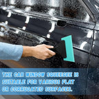18 Pcs Small Squeegee 5 Inch Window Tint Silicone Squeegee Cleaning with Non Slip Handle Wiper Window Tinting Tools for Car Glass Mirror Shower Bathroom Auto (6 Colors)