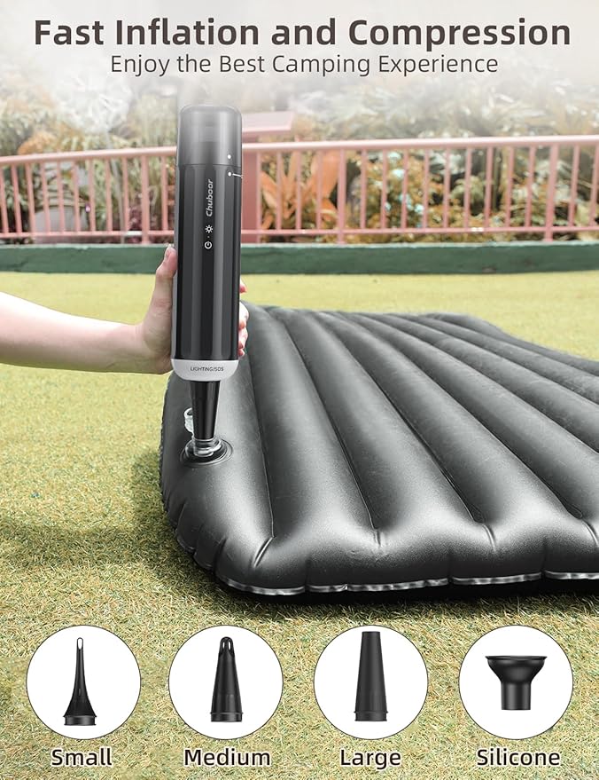 Chuboor Handheld Car Vacuum Cleaner, 14,000Pa Cordless Vacuum Cordless Rechargeable, 120 WPowerful Mini Hand Vacuum with Multifunctional Nozzle for Car, Home, Office, Pet Hair (Brown)