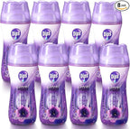 8 Pack in Wash Scent Booster Beads 73.6 oz Laundry Boosters Laundry Room Beads(Lavender)