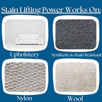 Black Diamond Stoneworks Carpet & Upholstery Cleaner: This Fast Acting Deep Cleaning Spot & Stain Remover Spray Also Works Great on Rugs, Couches and Car Seats. (1-gallon and 1-quart)