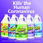 OdoBan Disinfectant Concentrate and Odor Eliminator, Made in the USA, Original Eucalyptus, Lavender and Cotton Breeze Scents, 3 Gallons