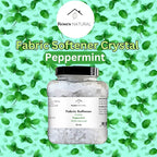 Peppermint Fabric Softener Crystals, (20 oz), Freshens and Softens Fabrics, Natural Peppermint Scent, In-Wash Fabric Beads, Non-Toxic, Made in the USA