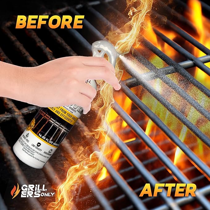 2 Pack Stainless Steel Cleaner 16.90 oz | Cleaning Spray Grill Cleaner for Outdoor Grill Grilling Accessories BBQ Outdoor Kitchen