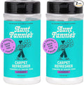 Aunt Fannie's Carpet Refresher & Deodorizer Powder, Multi-Purpose Rug, Carpet, and Upholstery Odor Eliminator for Homes with Cats and Dogs, Lavender Scent, 16 Oz (Pack of 2)