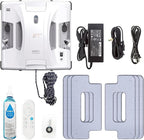 HOBOT S7 Pro Dual Mop Polish Hand Wiping Tec Window Cleaning Robot, 15nm Dual Ultrasonic Spray, 4800Pa Suction, App & Remote Control | for Framed/Frameless Glass, Any Thickness, Indoor/Outdoor Use