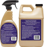 Granite Gold Polish Spray, Streak-Free Shine for Granite, Quartz, Marble, Travertine, Natural Stone Countertops, 64 Fluid Ounces and 24 Fluid Ounces