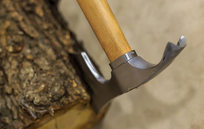 Bearded Hatchet/Axe Combined with Curved Adze Blade - Bowl Makers Tool by mapsyst