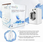 Excelsior - HE Laundry Detergent with Natural Stain Remover for 333 Loads of Unscented - 5 Liter Eco-Friendly (1 Pack)