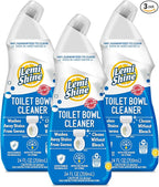 Lemi Shine Toilet Bowl Cleaner, Bleach-Free, Removes Tough Stains and Odor, Award-Winning (24 oz., 3 pack)
