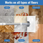 FEPPO Steam Mop & Handheld Steam Cleaner for Home and Floor Cleaning, 15s Heat-Up, 230°F Powerful Steamer with 10-in-1 Multi-Purpose Attachments for Floors, Hardwood,Tiles,Grout,Windows,Kitchen,Bath