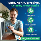AC Pan Tablets, Commercial-Grade, Gel Lock Tech: Long Lasting, Moisture Activated Slow Release, Non-Corrosive & Safe - No Residue, Pan Treat Tablets (5 Ton, 3 Pack)