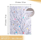 Maison d' Hermine Kitchen Towels Set of 3 100% Cotton 27.50" x 20" Reusable Cloth Tea Dish Towels Absorbent with Hanging Loop for Kitchen, Home, Dining, Cocktail Parties (Fairy Christmas)