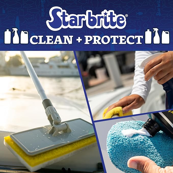 STAR BRITE Premium RV Polish - Ultimate Protection for Fiberglass, Painted Surfaces & Metals 32 OZ (075732PW)