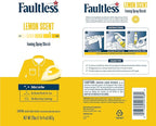 Faultless Lemon Laundry Starch - Lemon Scented Spray Starch 20 oz Cans for Smooth Iron Glide on Clothes & Fabric - Easy Iron Glide, No Residue (Pack of 4)
