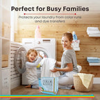Color Keeper® Dye-Trapping Laundry-Saving Sheets, 100 Value Pack | Fragrance Free | Bleach-free Protection for Mixed Laundry