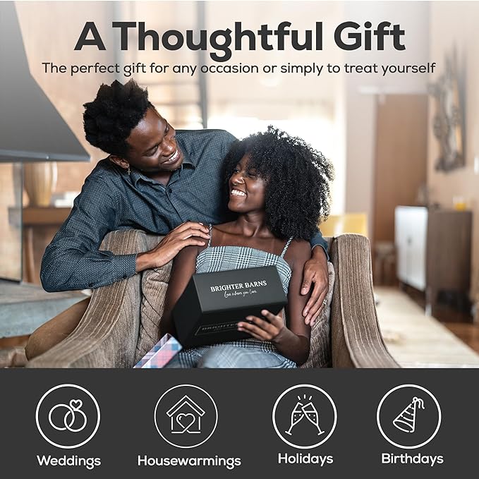 Luxury Glass Soap Dispenser Set by Brighter Barns - Hand and Dish Soap Dispenser for Kitchen Sink - Refillable Glass Bottles with Stainless Steel Pumps - Modern Gold Kitchen Decor & Accessories (Gold)