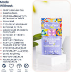 Truly Free Wrinkle & Static Releaser - Wrinkle Release for Clothes, Linen, & Sheet Fabrics - Static Guard Spray - Plant-Based - 1 Pouch 3oz Refill with 12oz Reusable Empty Spray Bottle
