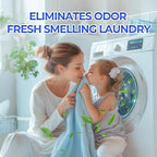 Washing Machine Cleaner Powder 4 Pack - Deep Clean Solution for HE Top Load and Front Load Washers, Descaler for Drum, Tub & All Internal Parts - 4 Month Supply