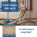 SaniClean Dry Carpet & Rug Cleaning Powder – Deep Cleans, Spill Cleanup, Spot & Stain Remover, Pet Mess | Brush In, Vacuum Out | For Large Areas Or Spot Treatment | No Harsh Chemicals