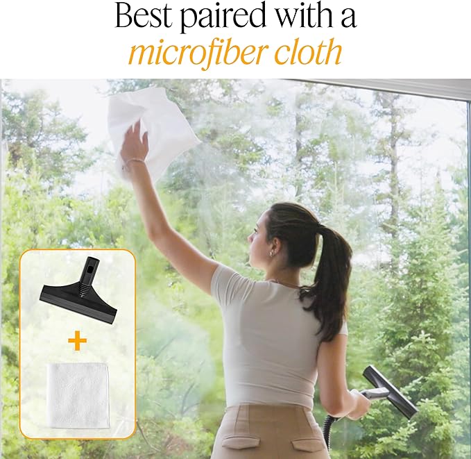 Dupray Neat Window Tool for Steam Cleaner (Accessory Part) – Streak-Free Cleaning for Glass and Mirrors
