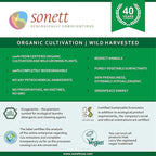 Sonett Organic Stain Removers Spray for clothes effective against fruit, Cocoa, Ballpoint, Grease stains for delicate textiles of Wool and Silk (6 Count)