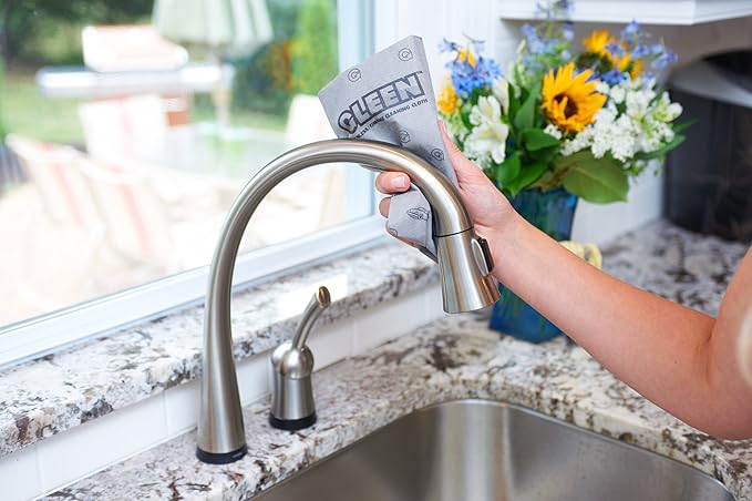 GLEEN Cleaning Cloth (3 Pack), Stainless Steel - 3840