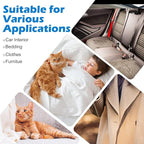 Portable Lint Remover,Reusable Cat Hair Remover，Dog Hair Remover,Lint Shaver,Carpet Scraper,Clothes Fur Fuzz Brush for Carpet,Clothing,Car Mats,Couch,Furniture Rugs Pink