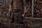 1844 Helko Werk Germany Vario Splitting Axe - German Made Midsize Splitter Axe for Splitting Wood and Splitting firewood - Head 4.5 lbs, Handle 30 in. (Medium Splitting Axe) #10059