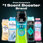 Downy Unstopables Fusions Scent Duos Laundry Scent Booster Beads, Twilight and Jasmine Scent, 21.1 OZ, 24hr non-stop freshness with 2 in 1 dual scent laundry scent beads