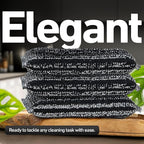 Casanero 6-Pack Kitchen Scrubbing Sponges, Durable Non Scratch Heavy Duty Multi-Surface Cleaning Sponges for Kitchen, Bathroom, Dishes, Non-Stick Cookware, Countertops, and Household Cleaning